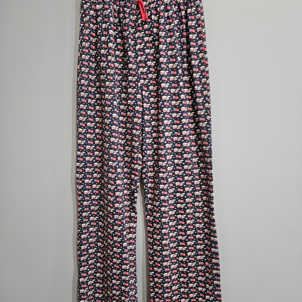 Vineyard Vines Blue and Red Pajama Bottoms